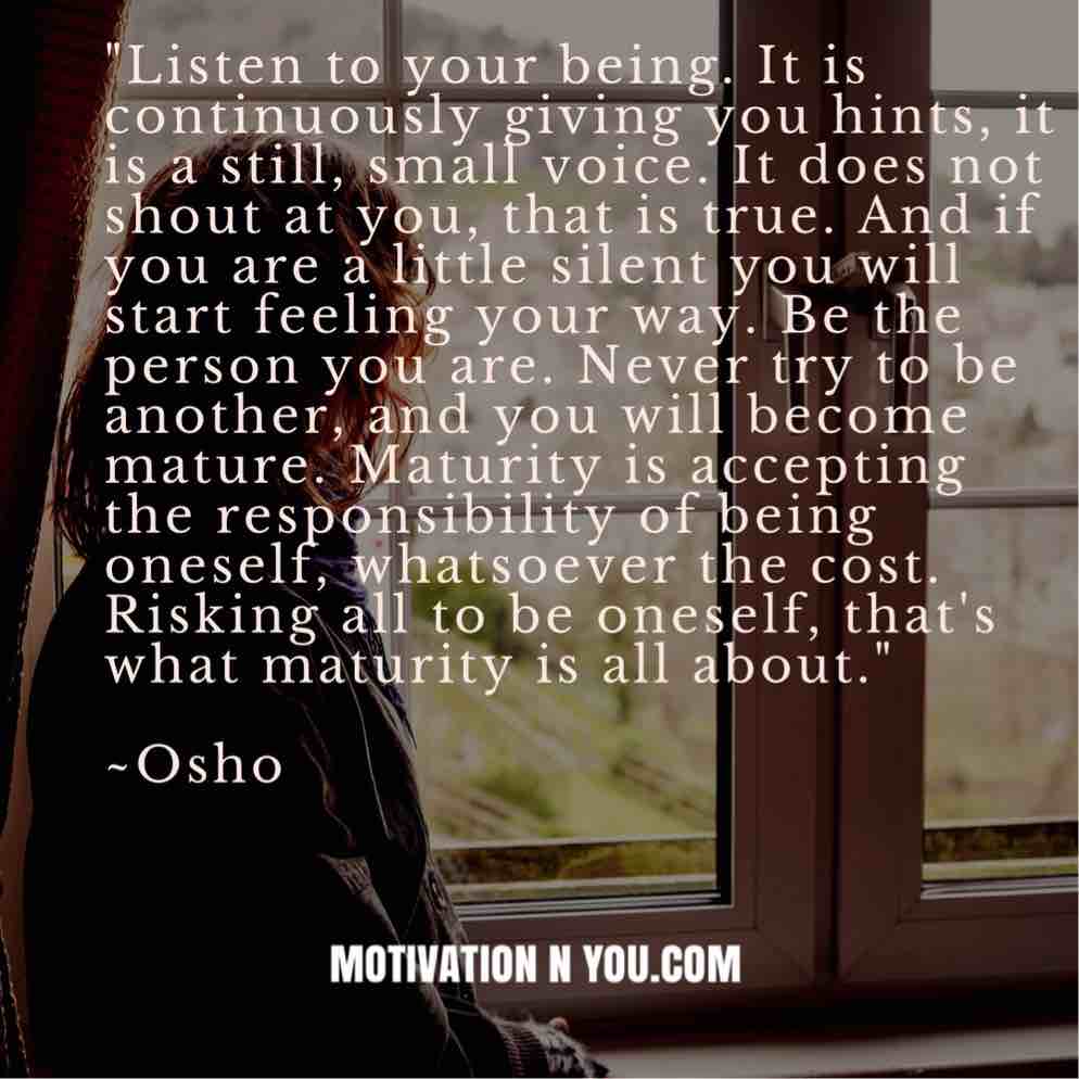 Motivational Quotes - Motivation N You - Osho Quotes